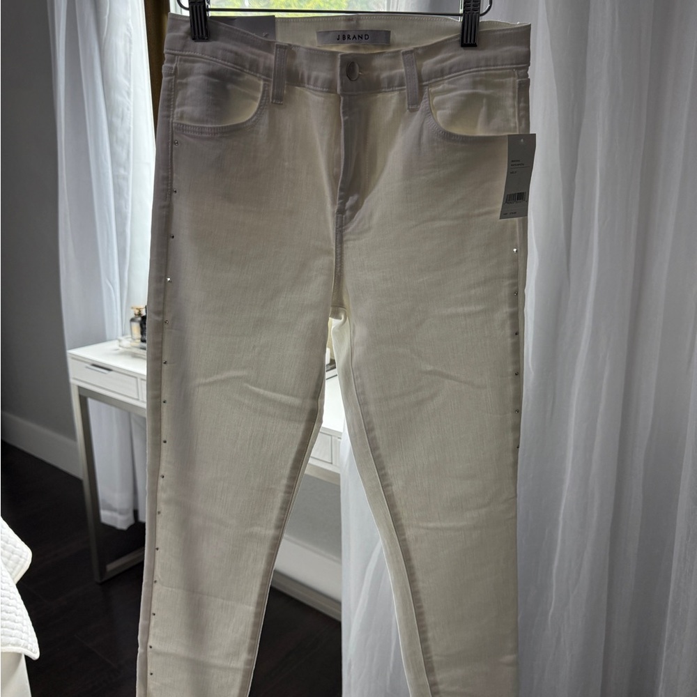 🤍 J Brand new with tags – never worn! Size 27 | White